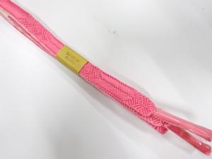 未使用品　正絹　手組帯締め